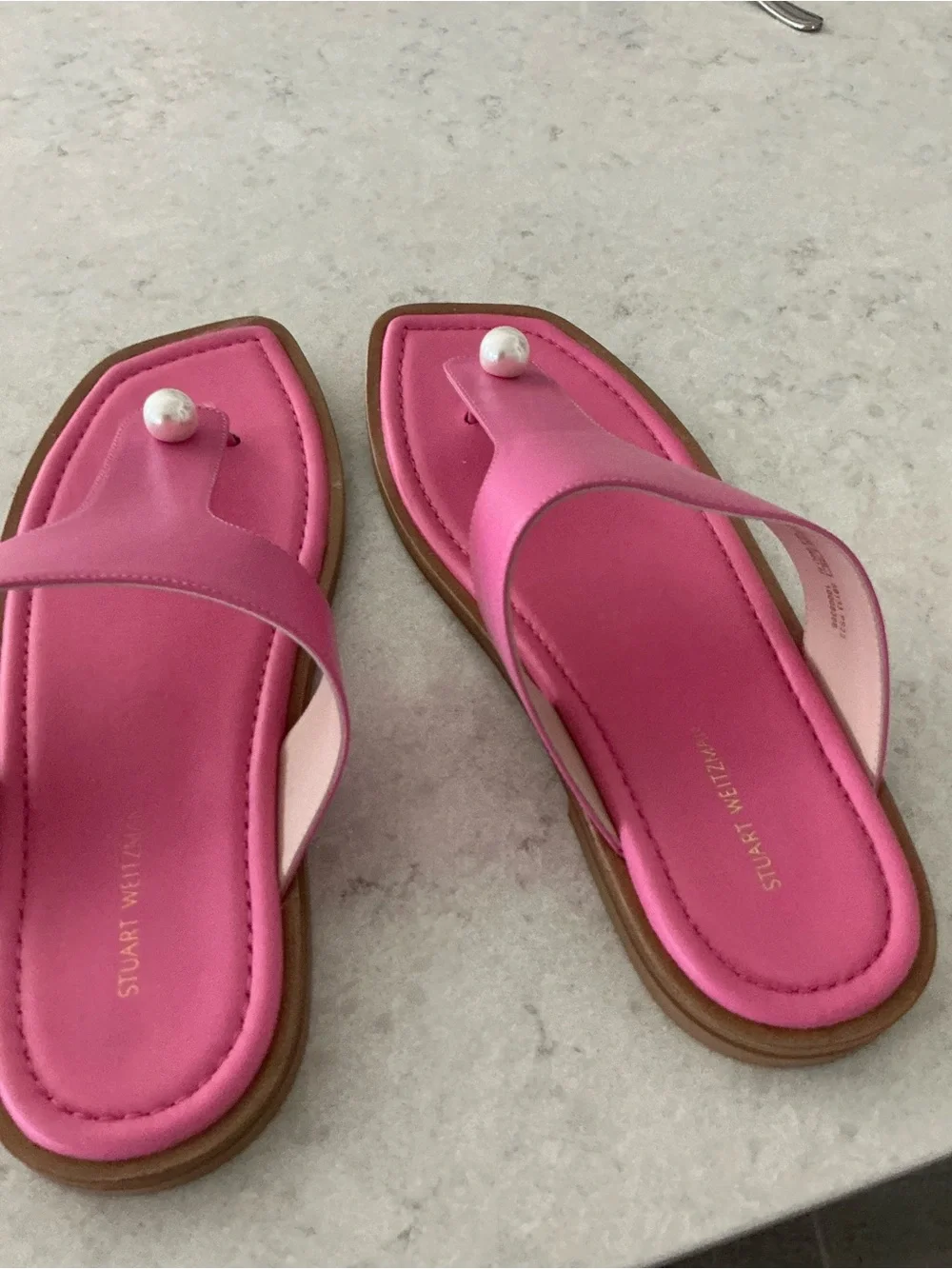 Stuart Weitzman stylish pink